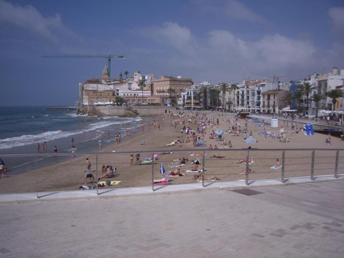 Apartamento Con Oficina Y Vistas Al Mar Ситжес Екстериор снимка